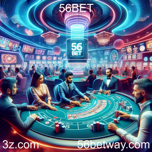 Experiência Imersiva em Jogos Ao Vivo no 56BET